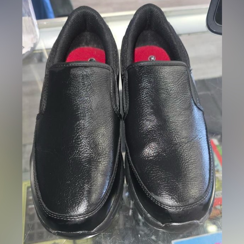 Skechers Unisex Non-Skip Black Slip-On Loafers